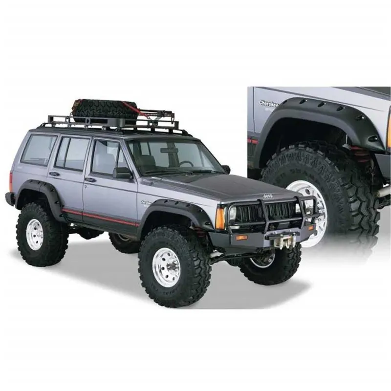 Poszerzenia błotników przód i tył RealTruck Bushwacker 4 drzwi Cut-Out Style Zamów dziś