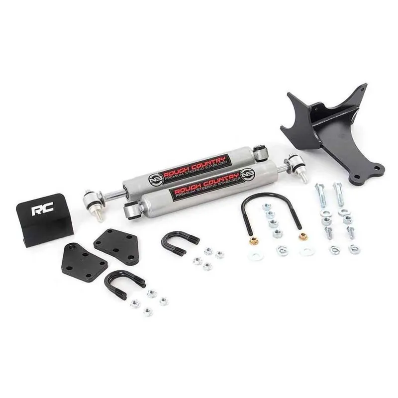 Podwójny amortyzator skrętu Rough Country N3 Premium Lift 2-8" Najlepsza cena