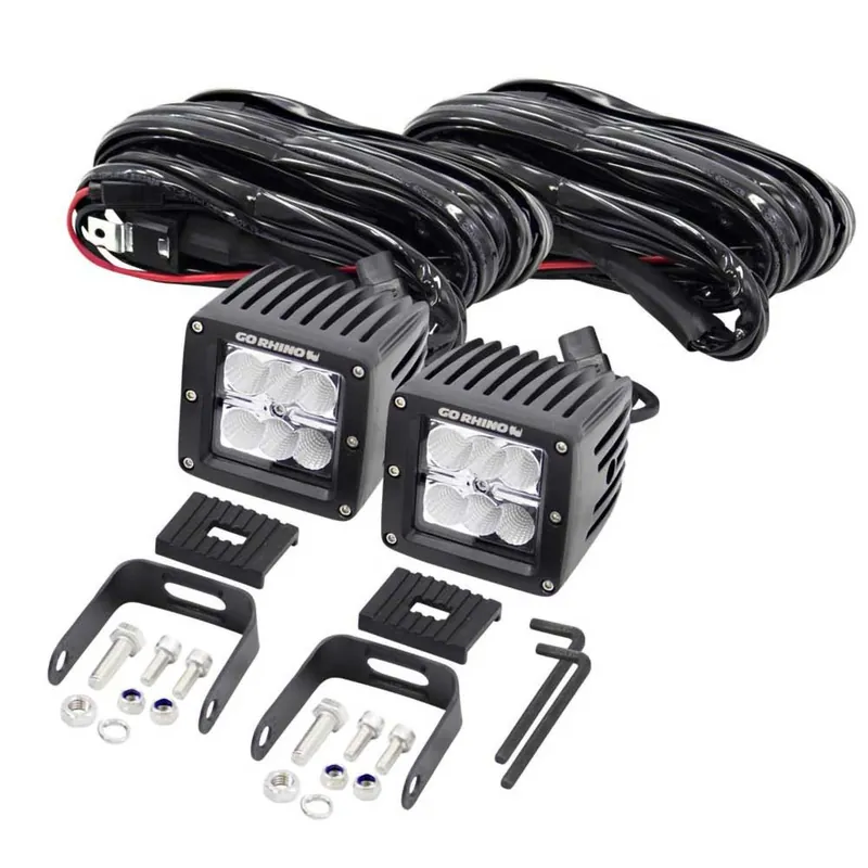 Lampy LED 3" Surface do zderzaka BR5 przód spot/flood Go Rhino Ograniczona ilość