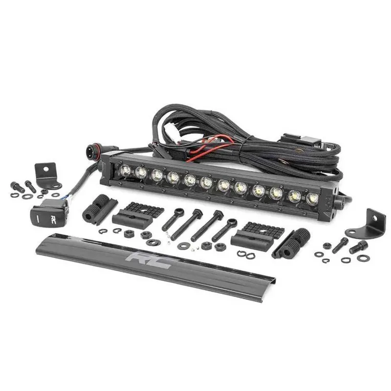 Listwa LED 12" pojedyncza white DRL spot Rough Country Black Series Szybka wysyłka