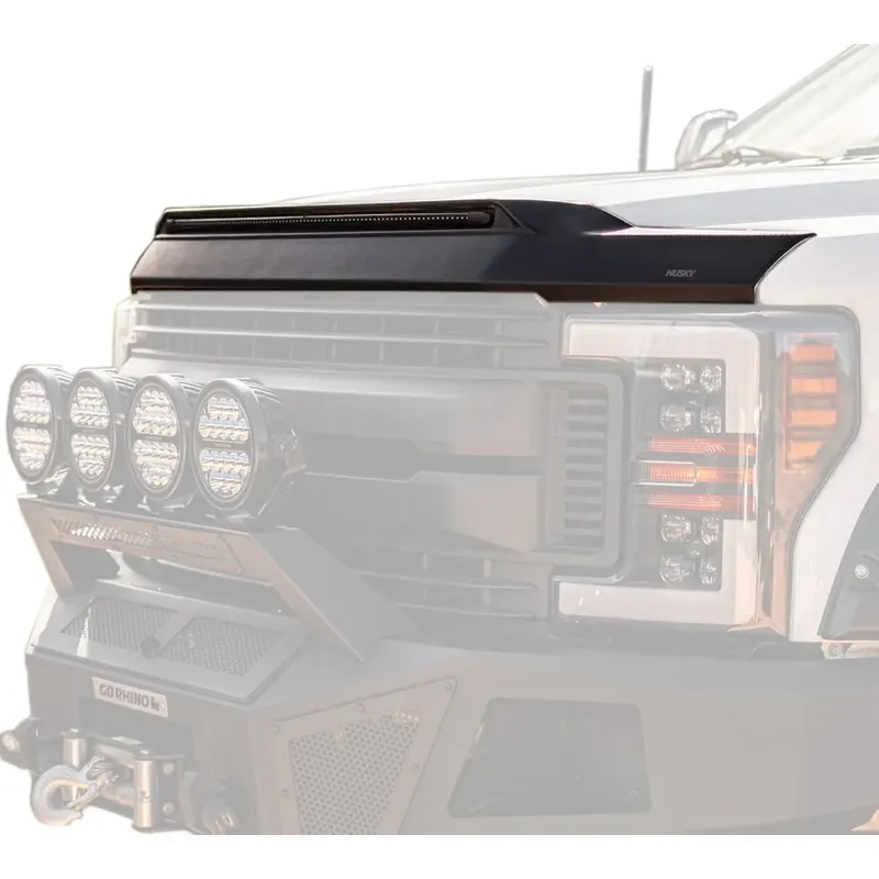 Popularny Listwa z lampami obrysowymi LED amber Husky Liners Aeroskin Lightshield Pro