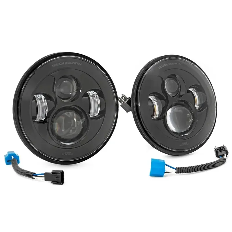 Hit cenowy Reflektory LED 7" przód Rough Country