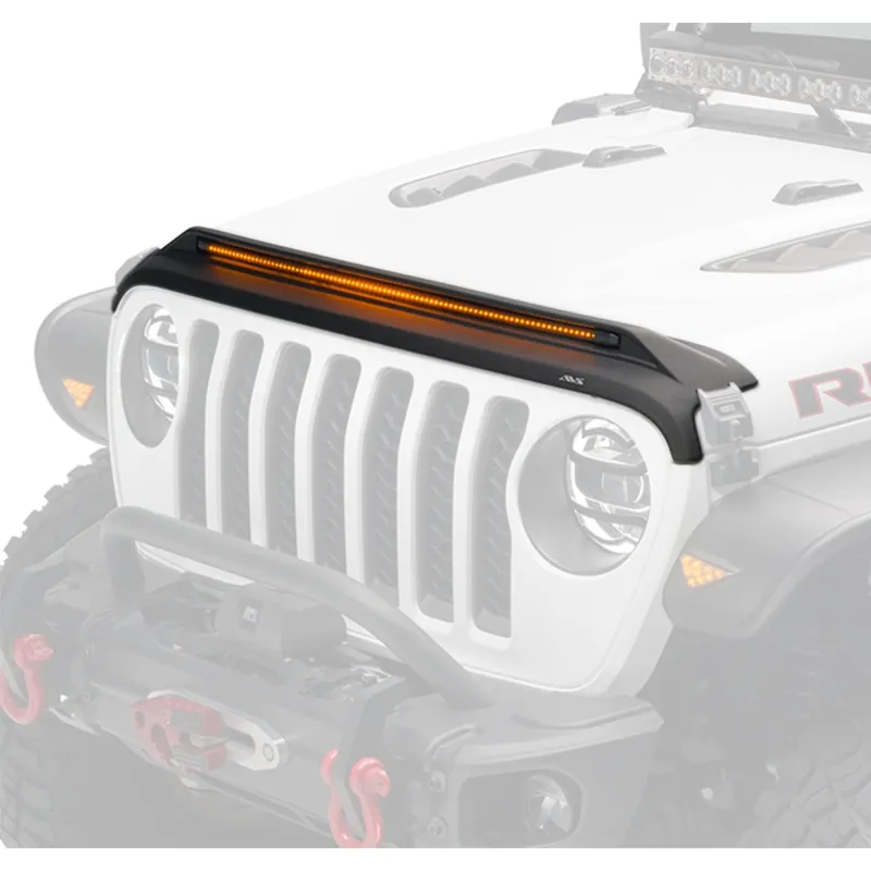 Listwa z lampami obrysowymi LED amber Husky Liners Aeroskin Lightshield Pro Nowy