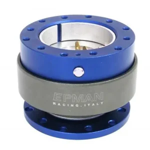 Wysoka jakość Naba Quick Release (rozpinka kierownicy) Epman Snap Blue