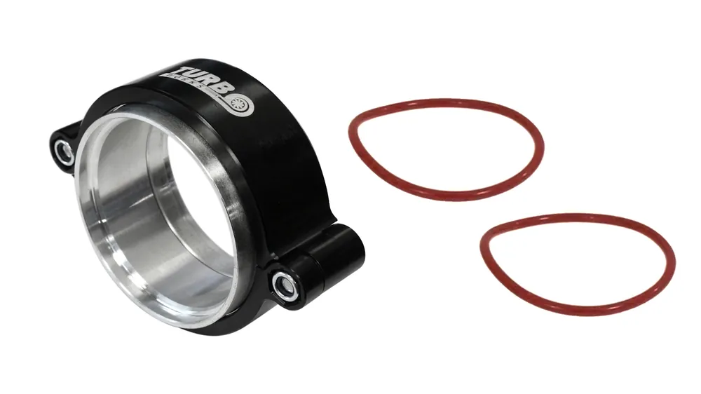 Obejma dolotu 2" 51mm + flansze Czarna Premium