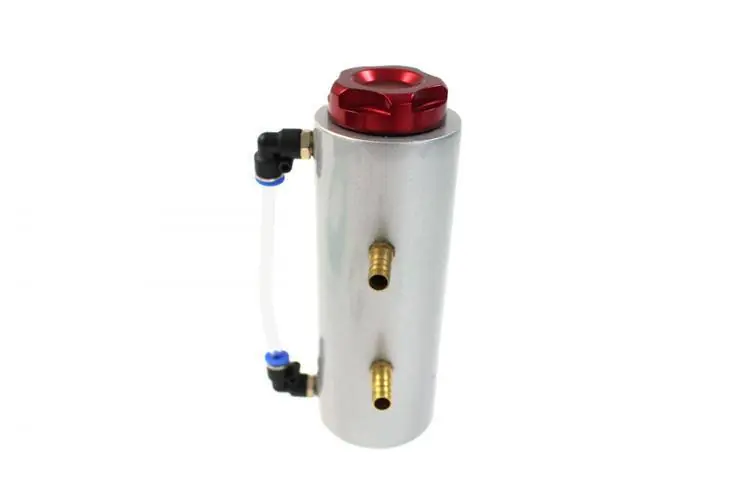 Oil catch tank TurboWorks 1L Silver Szybka dostawa