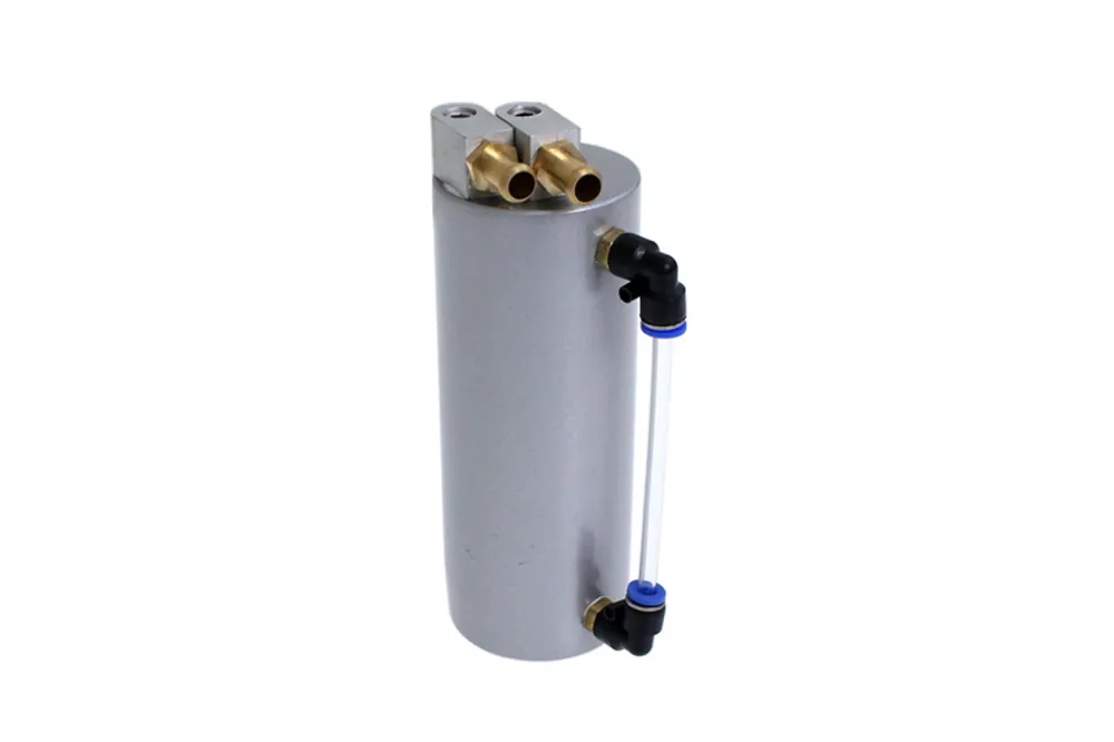 Okazja Oil catch tank 0.5L 9mm TurboWorks Silver
