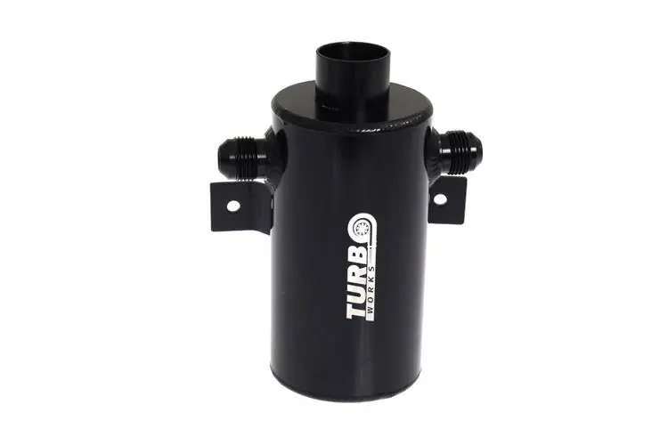Bezpieczne zakupy Oil catch tank 0.75L TurboWorks Czarny