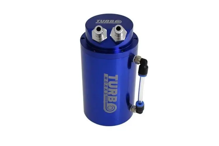 Szybka dostawa Oil catch tank TurboWorks 10mm Blue