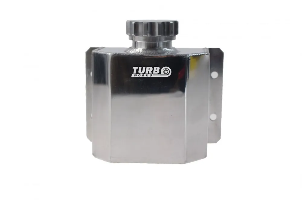 Oil catch tank grodziowy TurboWorks 1L Silver Ekspresowa dostawa