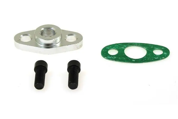 Oil Feed Flange T3 T4 T04 1/4" NPT Nowy