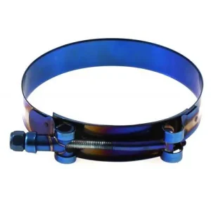 Najlepsza cena Opaska zaciskowa TurboWorks 84-92mm T-Clamp Tytanowa