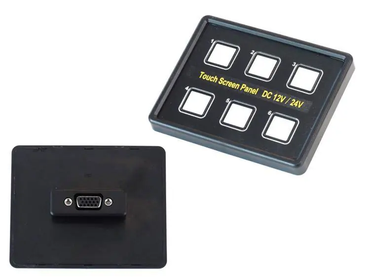 Wyjątkowa oferta Panel przełączników dotykowy 1x15PIN VGA 12/24V