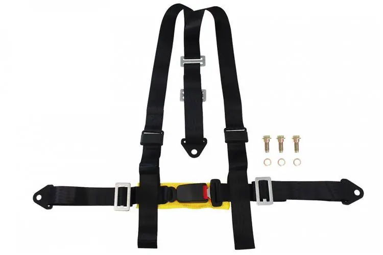 Oferta limitowana Pasy sportowe 3p 2" Czarne - E4