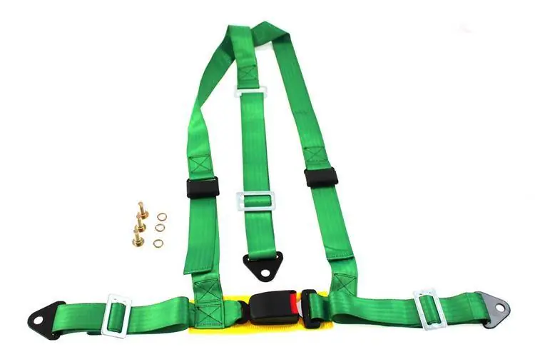 Pasy sportowe 3p 2" Zielone - E4 Taniej