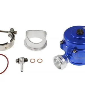 Tani Blow Off TurboWorks 50mm V-Band QR Recirculating Niebieski