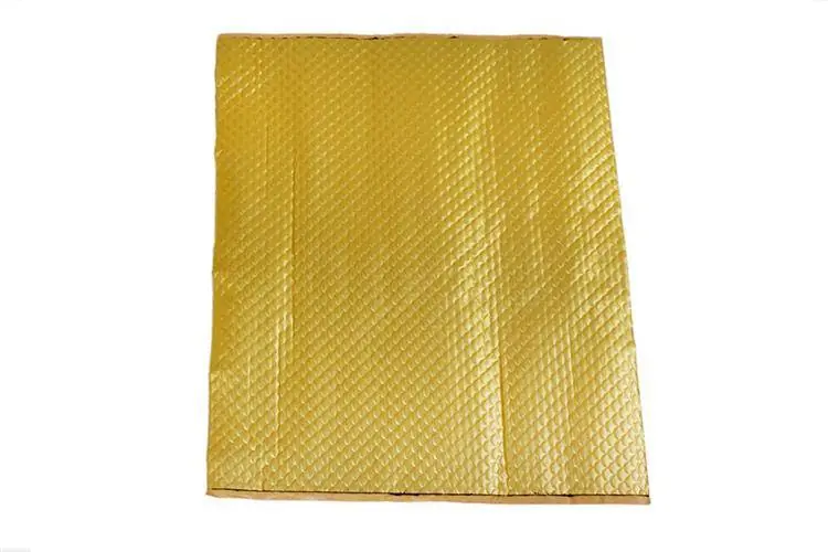 Wyprzedaż Wygłuszająca mata bitumiczna 2mm x 100cm x 60cm Złota