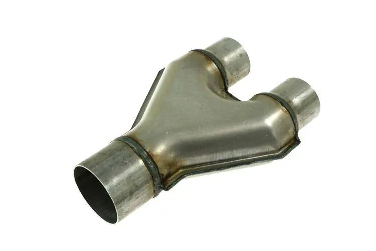 Y-Pipe trójnik wydechowy 2,75-3" Dostępne od ręki