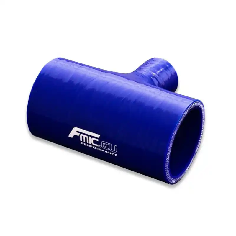 Super okazja Trójnik silikonowy T-Piece FMIC 76/25mm Niebieski