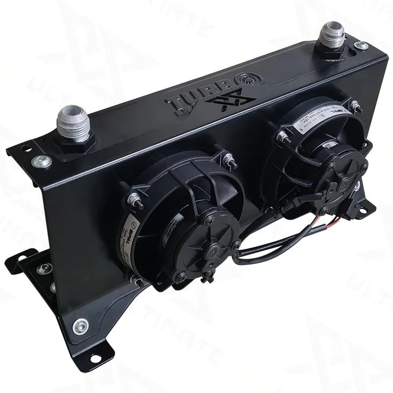 Uniwersalne Mocowanie Chłodnicy Na Dwa Wentylatory TurboWorks 16-rzędowa 260x125x50 AN10 RS-Ultimate Rabat