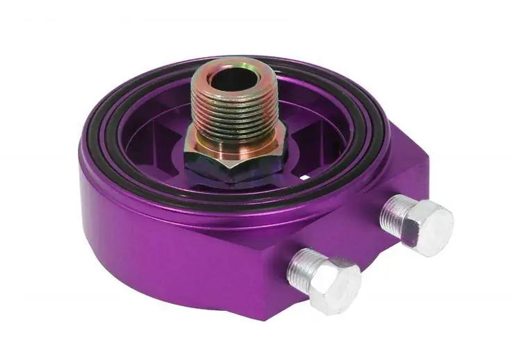 Okazja Adapter filtra oleju Turboworks Fioletowy