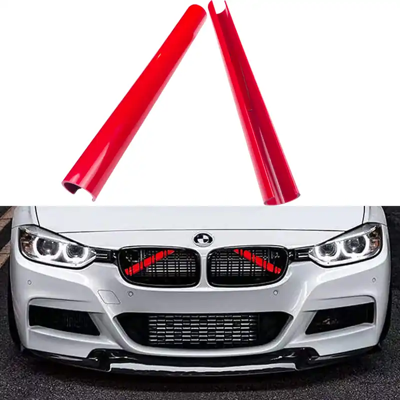 Wstawki Wsporniki Do Grilla BMW 1/2/3/4 Brace Bars Czerwone Wyjątkowa oferta