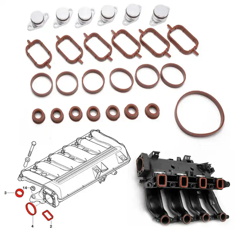 ZAŚLEPKI KOLEKTORA SSĄCEGO BMW E46 E39 E90 E39 E60 E61 6x22MM Nowy