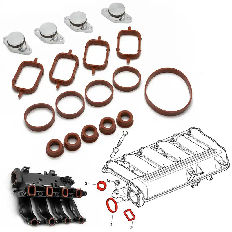 ZAŚLEPKI KOLEKTORA SSĄCEGO BMW SERIA 3/5 4x22MM Dodaj do koszyka