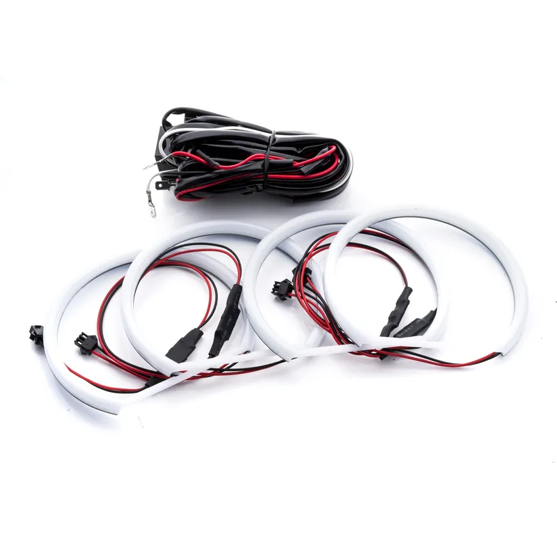 Bezpieczna płatność RINGI COTTON LED BMW E36 E38 E39 E46 Z SOCZEWKĄ PRZEDLIFT