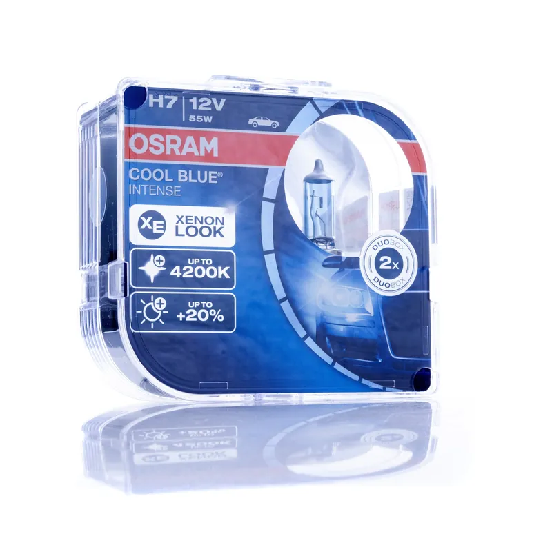 Żarówki H7 OSRAM COOL BLUE Intense 12V 55W DUO Ostatnia szansa