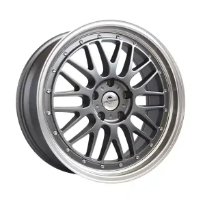 Forzza Brave 8,5x19 5x112 ET35 66,45 Gun Half Matt Lip Machined Ostatnie sztuki