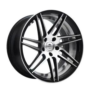 Forzza Charge 8,5x19 5x120 ET33 72,6 Black Face Machined / inside Lip Machined Popularny
