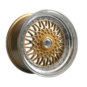 Forzza Malm 8,5x17 4x100/108 ET30 67,1 Gold / Lip Machined Oferta czasowa