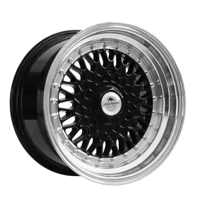 Forzza Malm 8x15 4x100/108 ET20 74,1 Black / Lip Machined Kup teraz