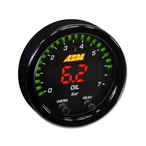 Zegar AEM Electronics X-Series 7BAR Oil/Fuel Pressure Łatwy zwrot