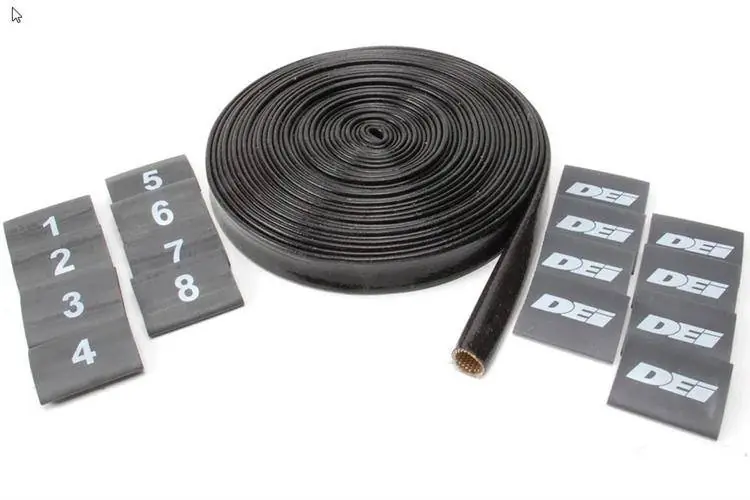 Osłona termiczna silikonowa DEI 1cm x 8m Czarny Najlepsza cena