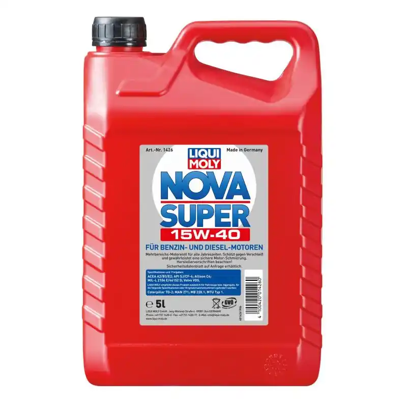 Tani Olej LIQUI MOLY Nova Super 15W40 5L