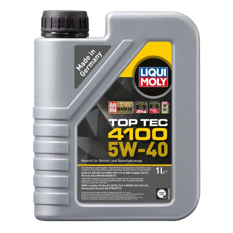 Olej LIQUI MOLY TopTec 4100 5W40 1L Szybka wysyłka