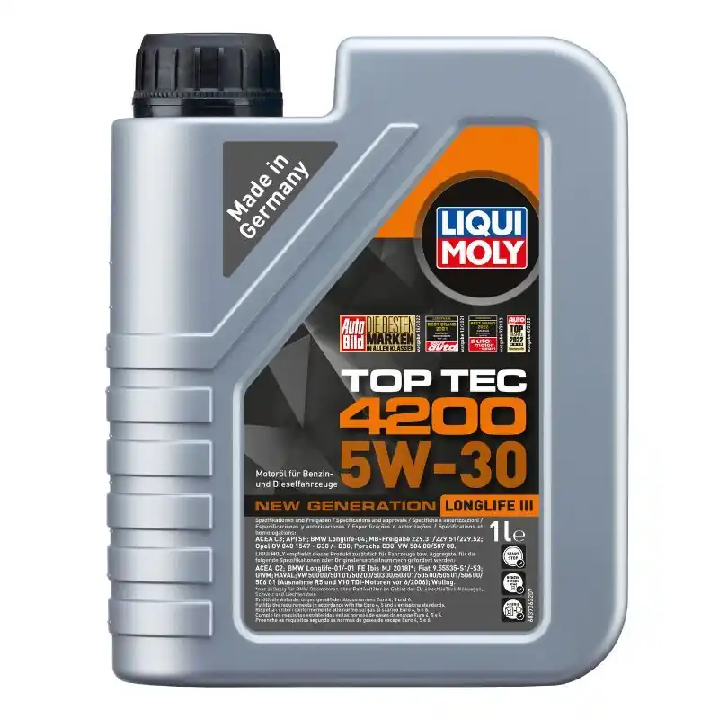 Olej LIQUI MOLY TopTec 4200 5W30 1L Popularny