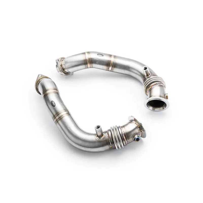 Wysoka jakość Downpipe BMW X6 E71/E72 50ix i X6 M N63/S63 76 mm