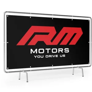 Banner z logo RM Motors 2x1 RM-Motors Ograniczona ilość