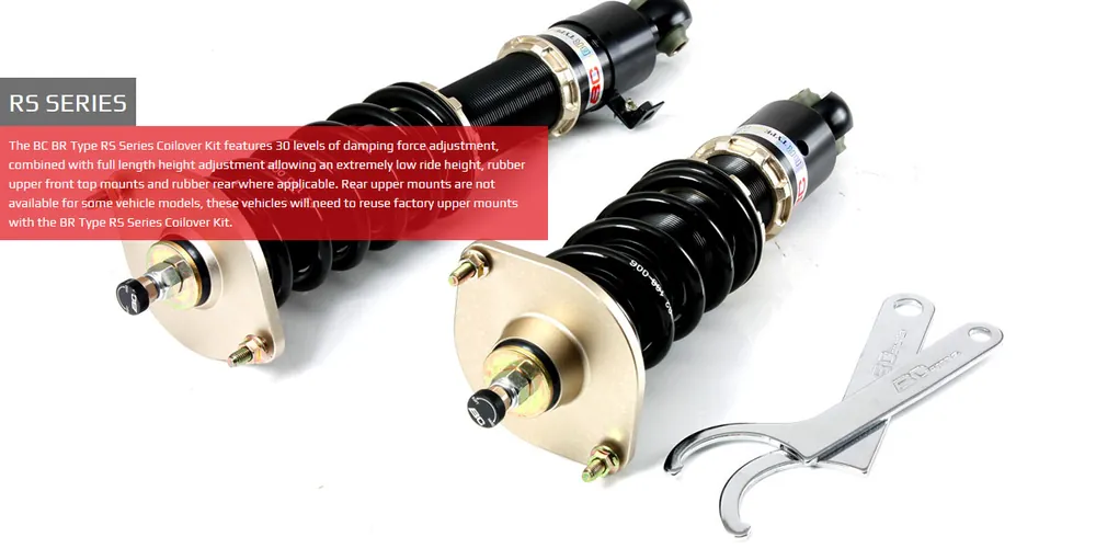 Tesla Model 3 AWD 17+ BC-Racing Coilover Kit BR-RS Super okazja