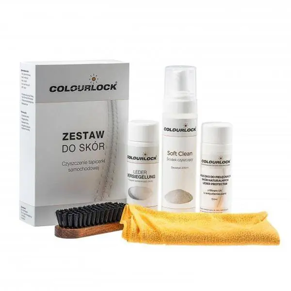 Colourlock Zestaw do czyszczenia skóry Soft z mleczkiem pielęgnującym Kup teraz