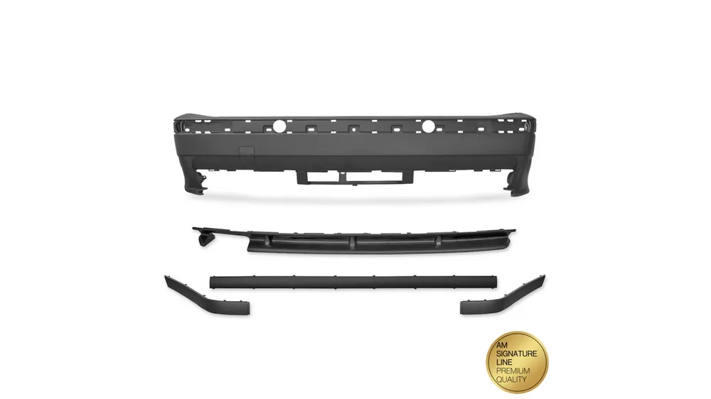 Łatwy zwrot Tylny zderzak sport zestaw z dyfuzorem BMW 3 E36 1990-2000