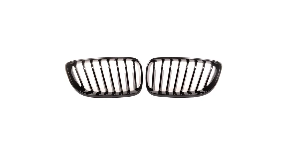Nowość Grill sportowy pojedyncze żeberka Gloss Black BMW 2 F22 F23 2013-2021