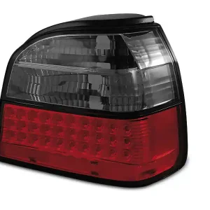 Lampy tylne LED RED SMOKE VW GOLF 3 09.91-08.97 Najlepsza cena