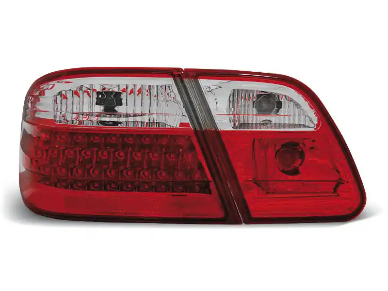 Lampy tylne LED RED WHITE MERCEDES W210 95-03.02 Kup teraz