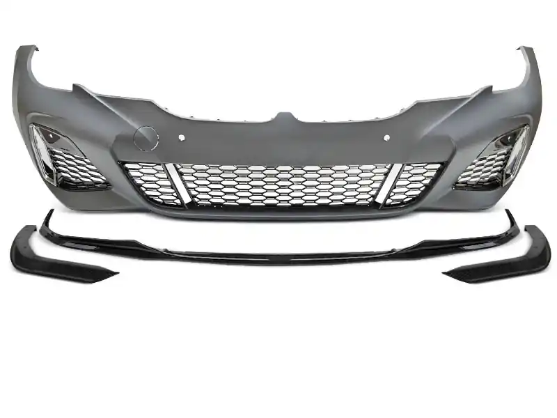 Wybór klientów Przedni zderzak 340 PERFORMANCE STYLE PDC GLOSSY BLACK BMW G20/G21 19-22