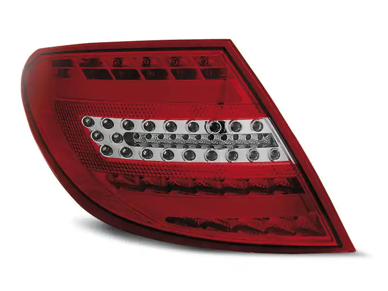 Lampy tylne LED LED BAR Lampy tylneS RED WHIE MERCEDES C-KLASA W204 SEDAN 07-10 Zniżka
