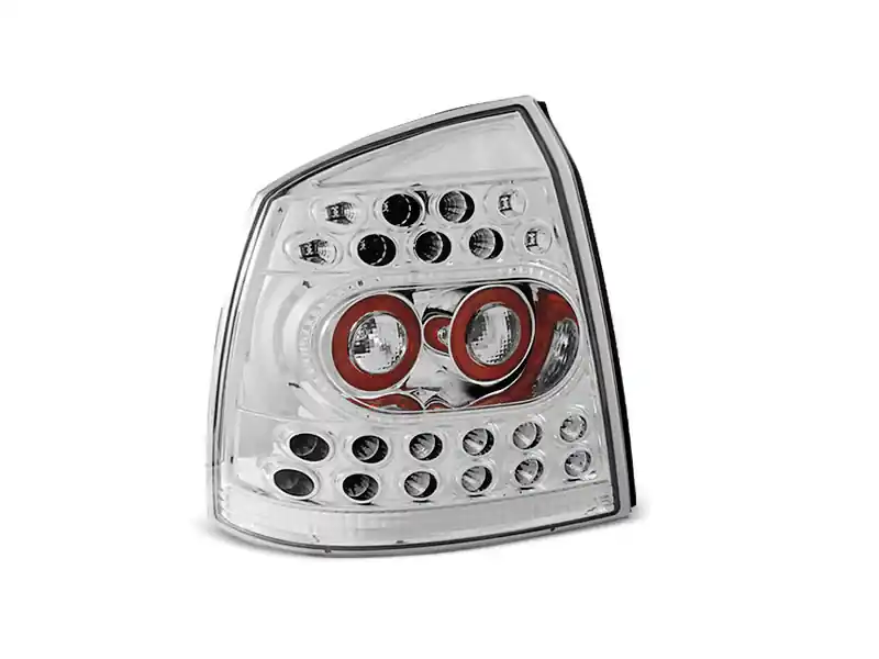 Szybka wysyłka Lampy tylne LED OPEL ASTRA G 09.97-02.04 CHROME LED